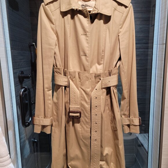Burberry Prorsum Coat in Honey Beige